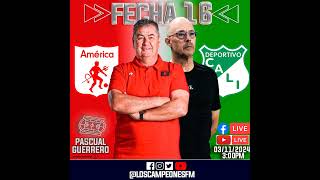 🇵🇪🎙️ América de Cali Vs Deportivo Cali 🇳🇬🔊 [upl. by Cathryn]