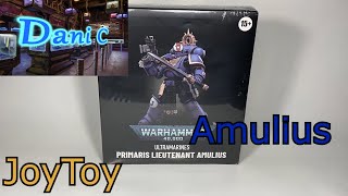 WarHammer 40 000 JoyToy Ultramarines Primaris Ieutenant Amulius Review en Español [upl. by Eppillihp131]