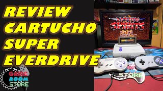 Review Cartucho Super Everdrive Snes [upl. by Aicats]