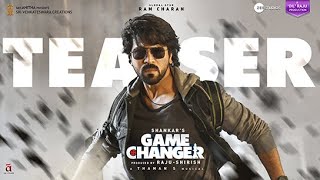 Game Changer Teaser  4K   Ram Charan  Kiara Advani  Shankar  Dil Raju  Shirish  Zee Studios [upl. by Morna]