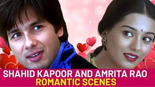 Shahid Kapoor And Amrita Rao Romantic Scenes  Valentine Week Special  Vivah Best Romantic Scenes [upl. by Hellman]