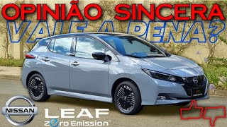 Nissan Leaf  Primeiro carro elétrico acessível É bom Vale a pena Preço consumo problemas [upl. by Hpesoy979]