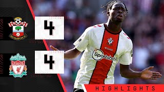 HIGHLIGHTS Southampton 44 Liverpool  Premier League [upl. by Danae366]