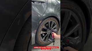 AOBEN 21V Cordless Impact Wrench removing lug nuts with ease 2008 Lexus is350 Not paid promotion [upl. by Gnok]