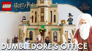 LEGO Harry Potter 2022 Hogwarts Dumbledores Office 76402 Review [upl. by Archie]