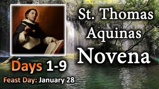 St Thomas Aquinas Novena  Feast Day January 28 [upl. by Araid]