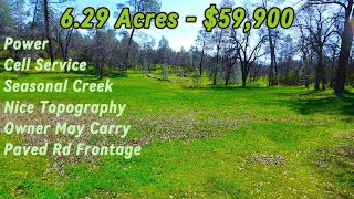 Acreage For Sale In California  Owner May Carry  Real Estate Homesite [upl. by Cheke385]