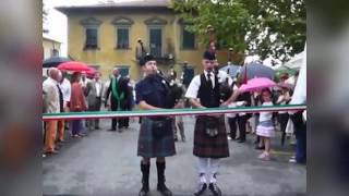 “Scottish Week” Around The World  Barga Italy [upl. by Tegirb]