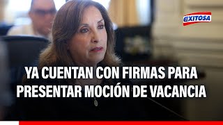 🔴🔵Dina Boluarte Perú Libre afirma que ya cuenta con las firmas para presentar moción de vacancia [upl. by Garland]