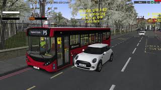 OMSI 2 London Route P5 London Enviro 200 MMC [upl. by Eslud]