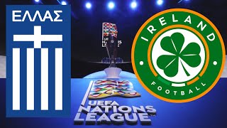 Pronóstico GRECIA VS IRLANDA  UEFA NATIONS LEAGUE 2024 [upl. by Neelloc]