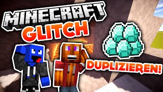 Minecraft 18 Glitch  Items duplizieren DeutschGerman [upl. by Dennett]