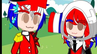 British French Rivalry Lore Be LikeCOUNTRYHUMANS x GACHAFunnyFT 🇬🇧🇫🇷 ETC [upl. by Nosreg]