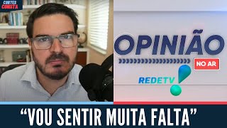 Constantino anuncia sua saída do Opinião no Ar  Cortes do Consta [upl. by Hasina838]