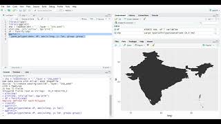 How to import and visualize shapefiles in RStudio [upl. by Arianie]