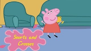 Peppa Pig Snorts and Crosses Gameplay for kids [upl. by Romilda]