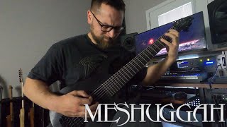 Meshuggah  New Millenium Cyanide Christ full guitar cover [upl. by Margery]