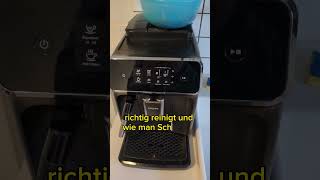 Philips Kaffeevollautomat reinigen tutorial haushalt kaffeevollautomat [upl. by Bodrogi]