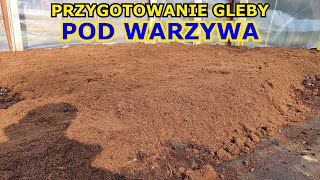 Szybkie PRZYGOTOWANIE GLEBY pod WARZYWA [upl. by Bianchi]