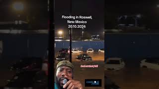 Roswell New Mexico is flooded [upl. by Krusche]