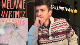 Melanie Martinez PiggyBack Lyric Video Reaction [upl. by Hibben]