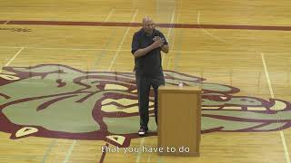 James Donaldson Visits Montesano High School Feb 13 2024 How To Help In A Crisis [upl. by Melinda]