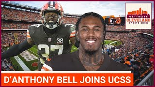 Danthony Bell on Deshaun Watson Myles Garrett the 49ers beef fashion amp carving out a NFL role [upl. by Assyli]