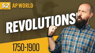 NATIONALISM and REVOLUTIONS 17501900 AP World History Review—Unit 5 Topic 2 [upl. by Telracs663]