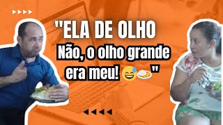 quotEla de olho no meu pratão Não o olho grande era meu 😅🍛quot Ficou muito brava [upl. by Bunow593]