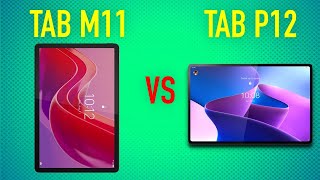 Lenovo Tab M11 vs Lenovo Tab P12 Pro  Full Specs Compare Tablets [upl. by Kalagher]