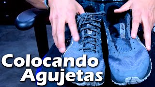 Cómo Ponerle los Cordones a los Tenis  Zapatillas  Paso a Paso y Fácil  Nudos al Instante [upl. by Eimmis220]