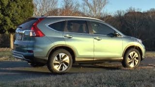 2015 Honda CRV Test Drive Video Review  Small Crossover SUV [upl. by Am]