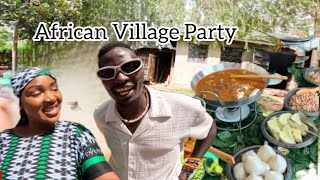 Experience the Ultimate African Party in iammarwa Village [upl. by Gunilla]