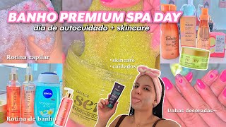 BANHO PREMIUM SPA DAY COMPLETOðŸŽ€ðŸ’— dia de autocuidado  skincare [upl. by Nylecsoj]