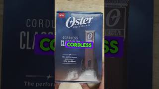 Oster 76 cordless Unboxing barber clipper oster [upl. by Eltsirk]