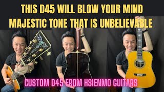 BEST D45 YOU CAN AFFORD TO BUY HSIENMO D45 Ultimate Dreadnought Guitar review in Singapore [upl. by Haldis]