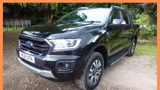 Walk around video of our 2121 Ford Ranger 20 EcoBlue Wildtrak Auto 57000 Miles Full History [upl. by Latnahs138]