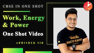 Work Energy and Power in OneShot  CBSE Class 9 Physics  Science Chapter 11  NCERT Solutions [upl. by Ajdan255]