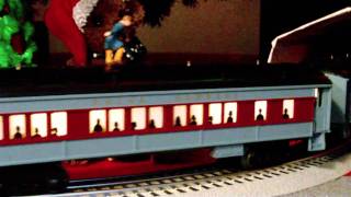 Lionel O Gauge  Scale Polar Express Christmas Train Set Layout in HD 631960 [upl. by Nostrebor]