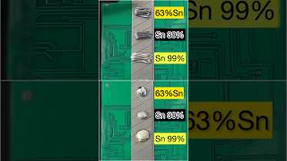 Leaded vs LeadFree Solder Wire How Tin Content Impacts Your Soldering Results [upl. by Ravert]