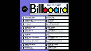 Billboard Top Pop Hits 1971 [upl. by Watkins]