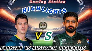 Pakistan Vs Australia 3rd T20 mach Highlights Pak vs Aus Highlights  Pakistan Cricket highlights [upl. by Atinel793]