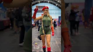 Street Fighter Cammy cosplay shorts gaming capcom [upl. by Teiluj615]