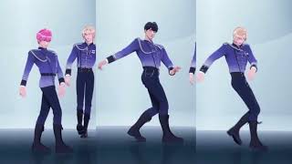 🩷🖤💜밤비하민노아 세븐틴MAESTRO Dance cover [upl. by Manfred792]