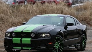 2014 Sherrod SSVT Mustang GT Black Green  Ford of Murfreesboro [upl. by Ecar]