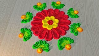 Diya Rangoli Designs for Diwali 🪔 Diwali Rangoli Designs 2024 [upl. by Aurore]