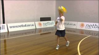 Netball Australia  Catching the Ball The Shoulder Chest and Bounce Pass [upl. by Latoniah]