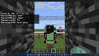 skin gösteriyorum  minecraft [upl. by Anilys122]