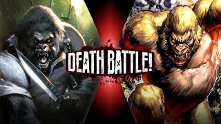 Congorilla DC vs GorillaMan Marvel The Apes of Wrath [upl. by Torrlow]