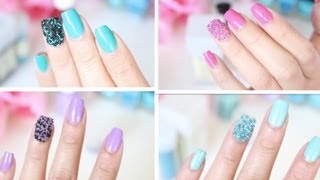 EASY DIY Caviar Nails microbeadsfish eggs nail tutorial  ThatsHeart [upl. by Riamo148]